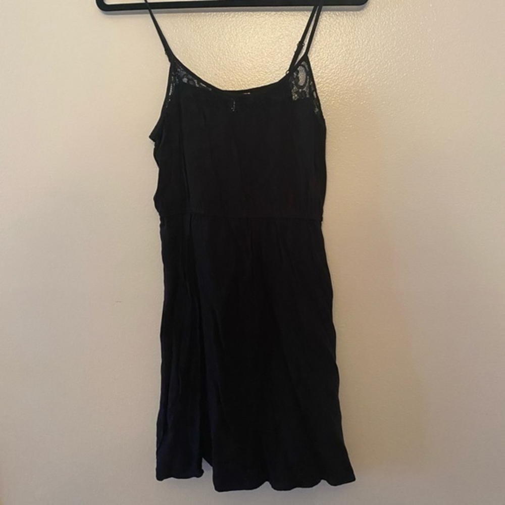 Black‎ Lace Top Dress